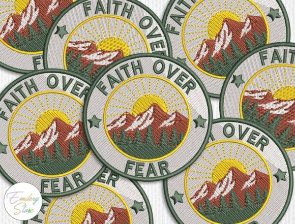 Christian Embroidery Patch Design Review