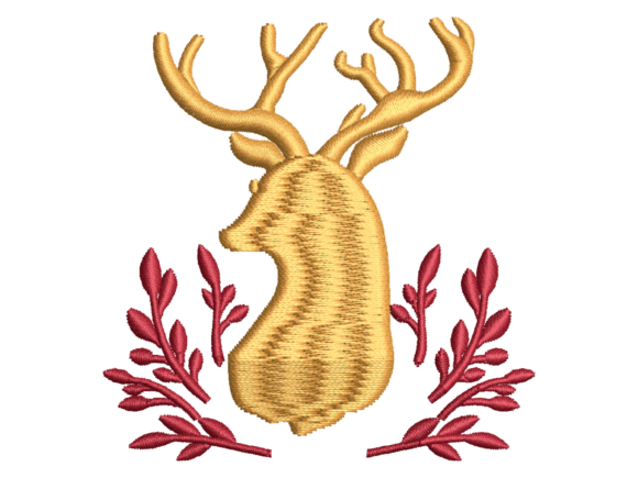 Decorative Deer Head Embroidery Review