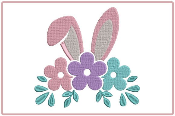 Floral Easter Bunny Ears Embroidery Review