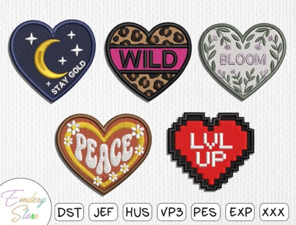 Heart Embroidery Design Bundle Review
