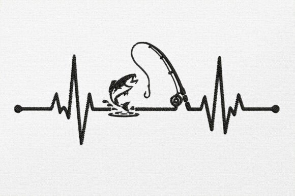 Heartbeat Embroidery Fisning Design Review