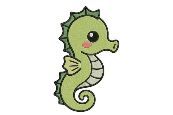 Kawaii Seahorse Embroidery Review for Real Projects