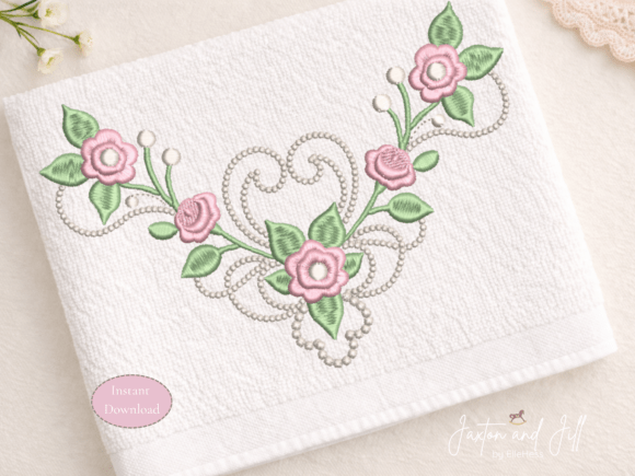Rose Neckline Machine Embroidery Design Review
