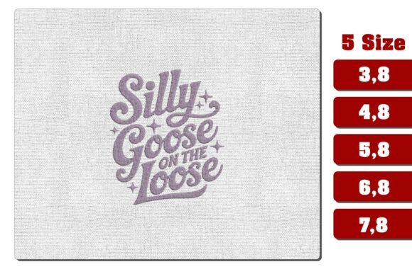 Silly Goose on the Loose Embroidery File Review