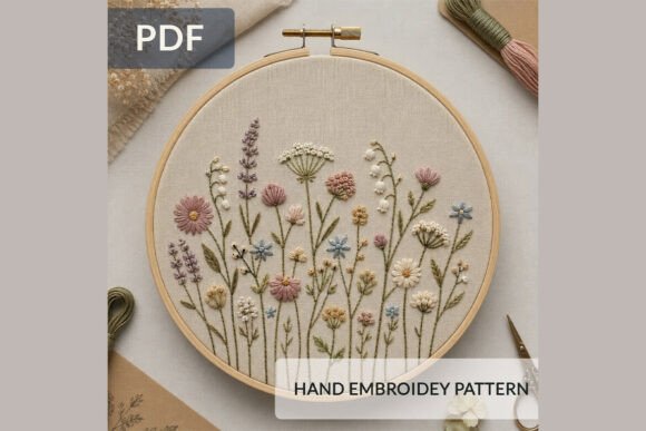 Wildflower Hand Embroidery Pattern 2 PDF Review